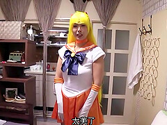 Kinky chick Morishita Mio spreads her legs to ride in POV video