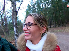Real sexdate with german milf in forest