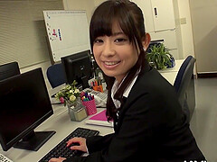 Kurumi Seductive Office Encounter With Her Horny Colleague