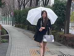 Kanako Kirimoto's Spree of Orgasms in Car in Public