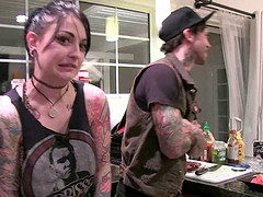 Punk girls talk about the fun of shooting behind the scenes