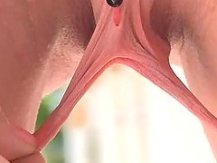 Tatum Stretches Her Pink Slit In A Solo Girl Scene