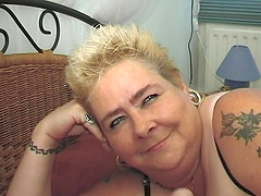 Fat granny Lola shows how wild and sexy she can actually get