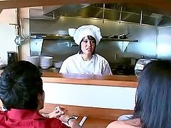 Smoking Hot Chef Cooks Up A Hard Fuck With Her Assistant