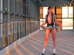Anime Hentai Style Up Skirt Flashing by Jeny Smith