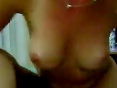 Spanish GF blows and rides her BF's cock