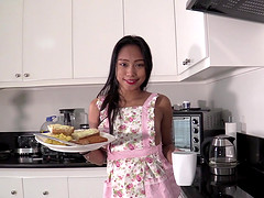 Teen Filipina maid will do anything to please her boss