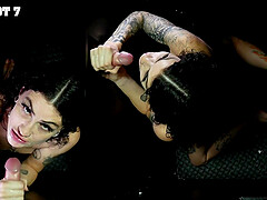 Lydia Black gets her bj skills showcased through gloryhole