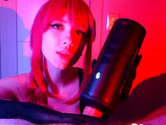 Wigged Babe Gives POV Blowjob Like a Pro