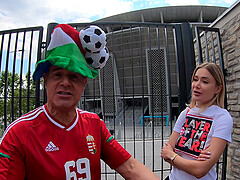 Matt Bird and Venera Maxima enjoy a passionate pov session