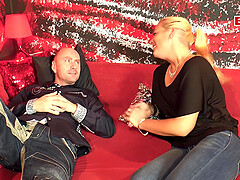 Blonde German girlfriend Meets Her boyfriend And Gets Fucked Instantly -2