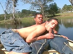 Latino Gay Lovers Fucking Outdoors